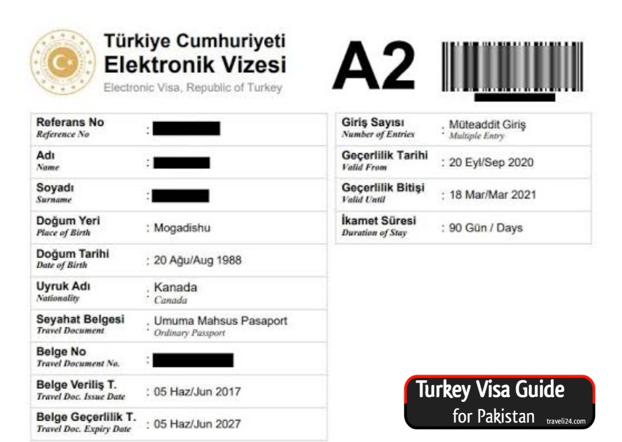 Turkey online Visa 