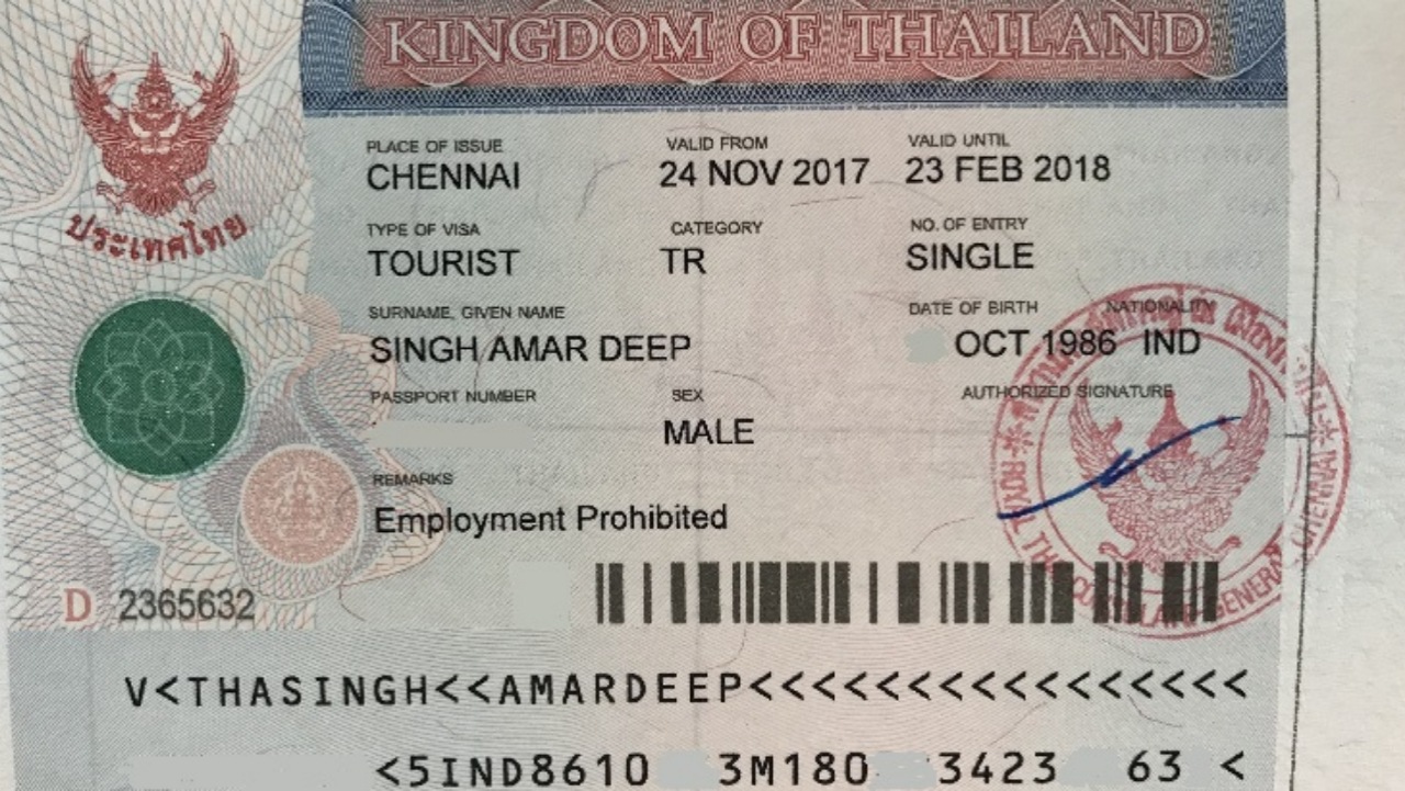 Thailand visa 